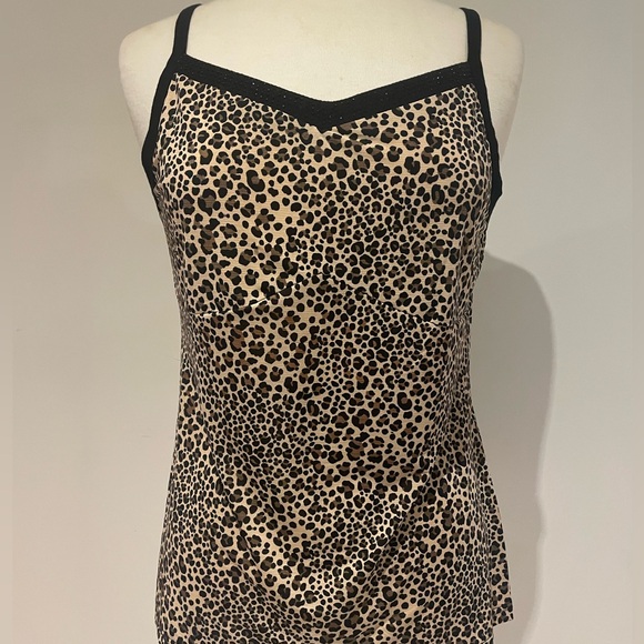 Leopard Print knit tank top - Picture 5 of 9